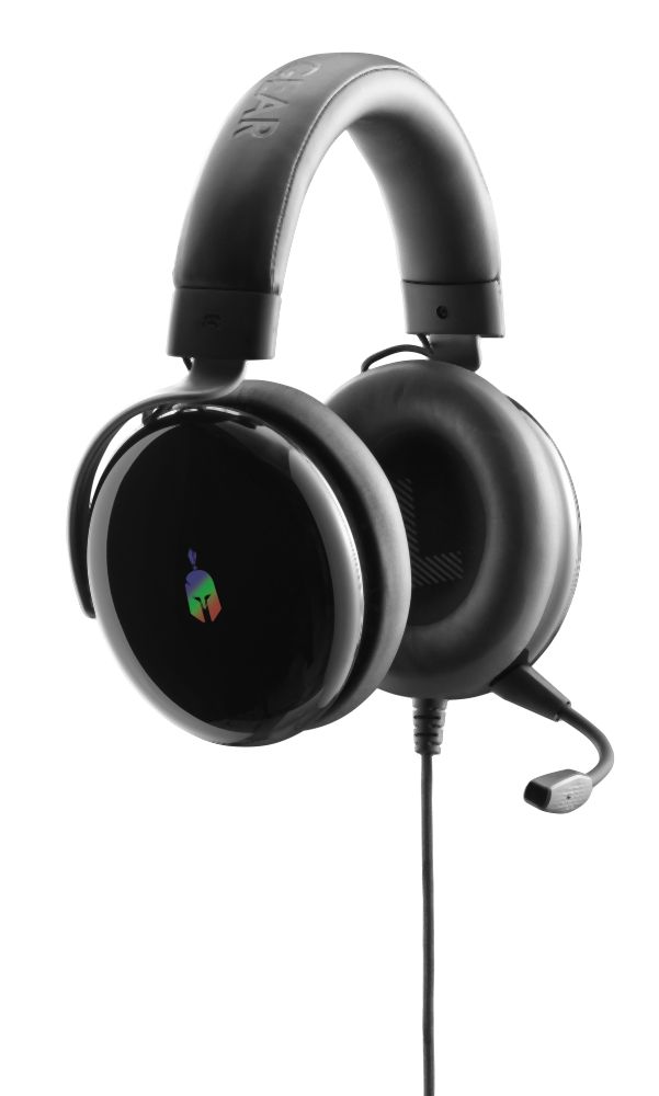 Spartan Gear - Clio Wired Headset (compatible with PC, playstation 4, playstation 5, xboxone, xbox series x/s, switch) (color: White/Black)