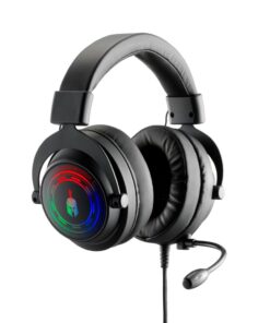 Spartan Gear - Myrmidon 3 Wired Headset (compatible with PC, playstation 4, playstation 5, xboxone, xbox series x/s, switch) (color: Black)