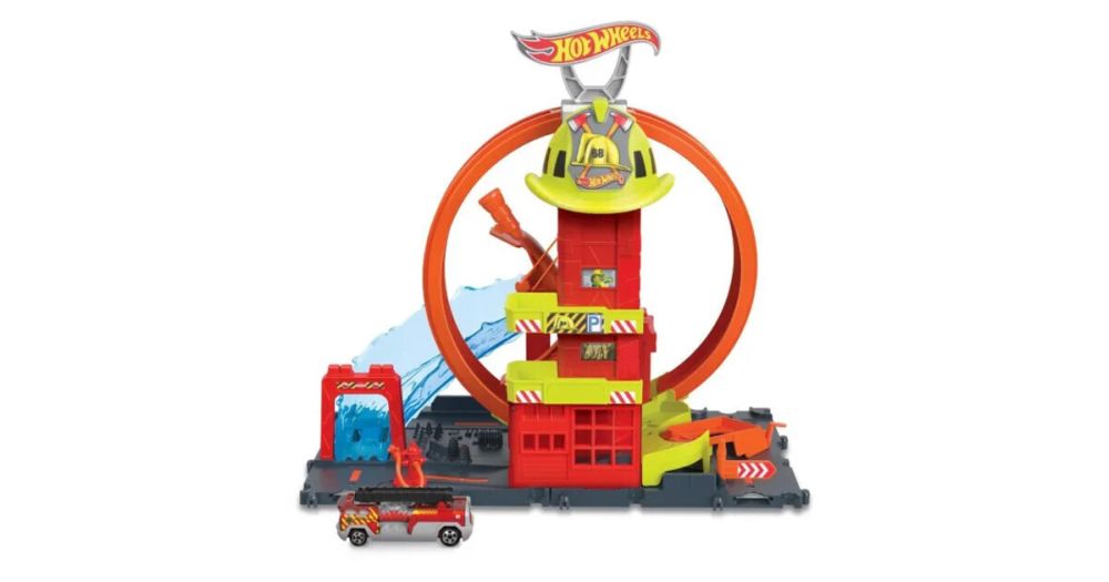 Mattel Hot Wheels City - Super Loop Fire Station (HKX41)