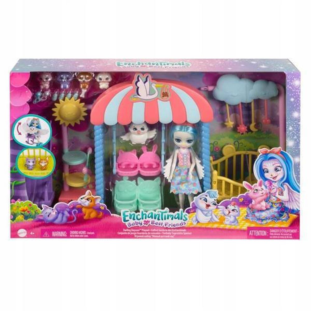 Mattel Enchantimals Baby Best Friends - Darling Daycare Playset (HLH23)
