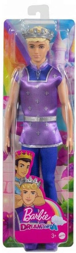 Mattel Barbie: Dreamtopia - Royal Ken Doll (HLC23)