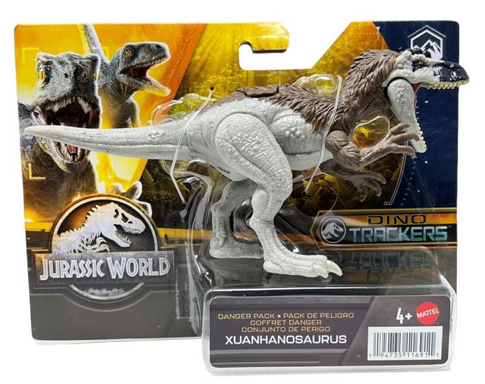 Mattel Jurassic World: Dino Trackers Danger Pack - Xuanhanosaurus (HLN60)
