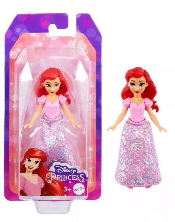 Mattel Disney: Princess - Ariel Small Doll (9cm) (HLW77)