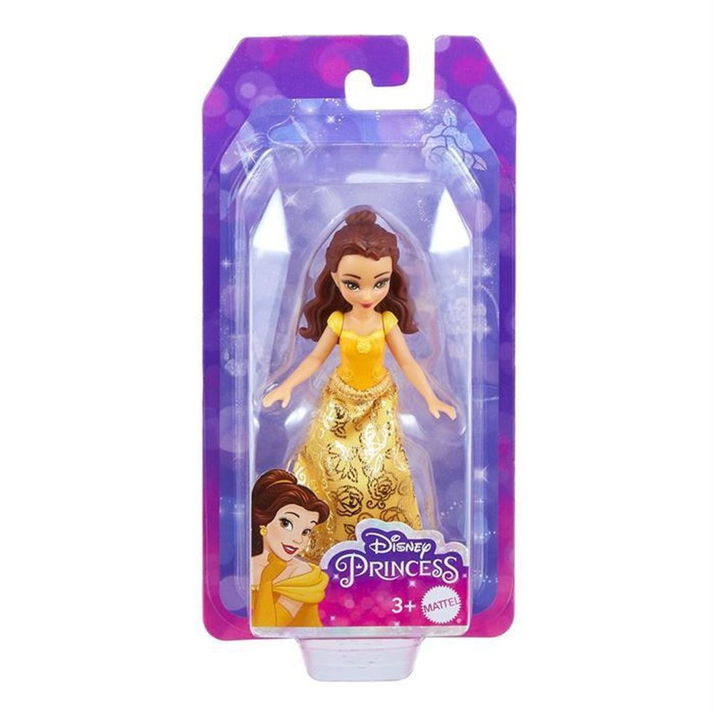 Mattel Disney: Princess - Belle Small Doll (9cm) (HLW78)