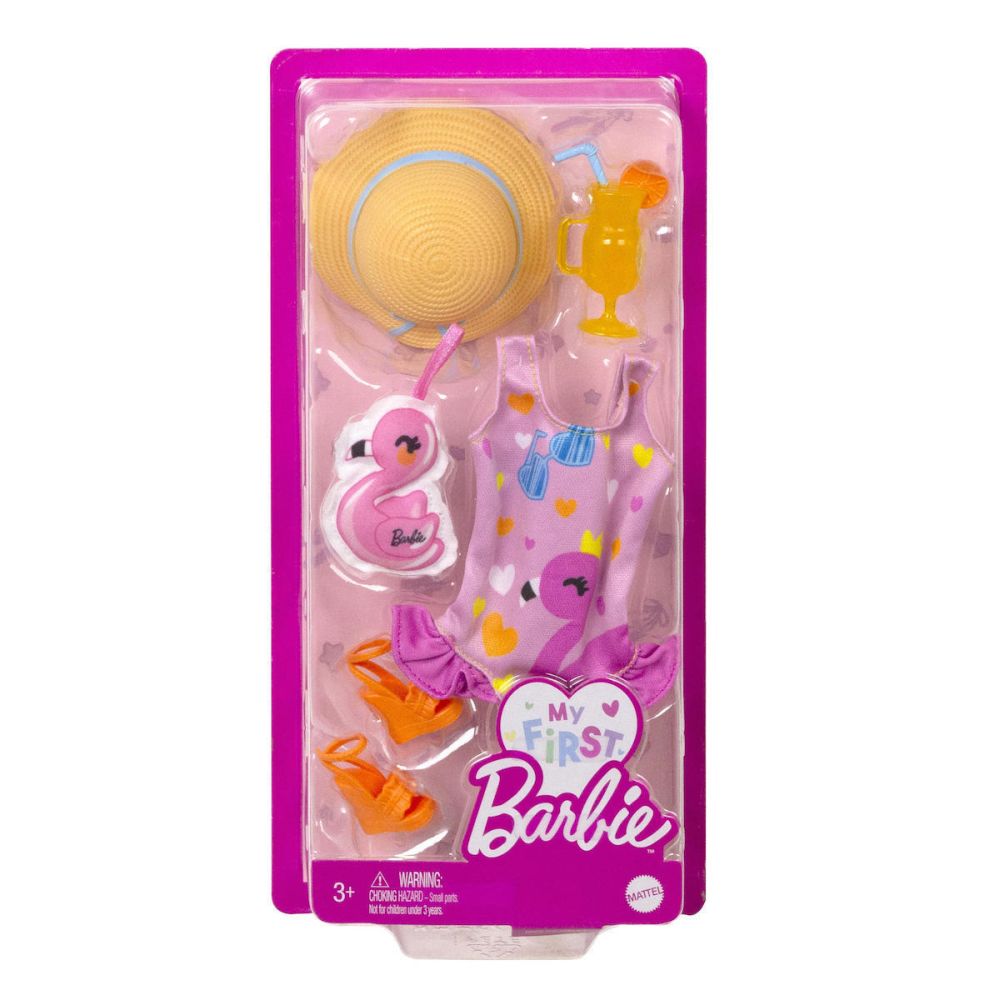 Mattel Barbie: My First Barbie - Beach Day Fashion Pack (HMM56)