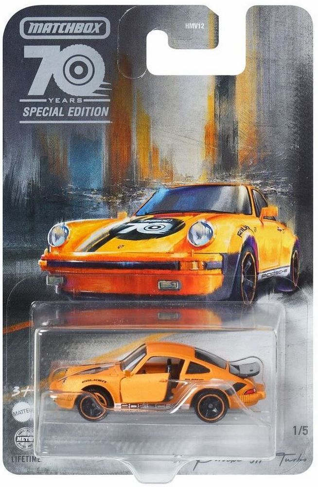 Mattel Moving Parts: 70 Years Special Edition - Porsche 911 Turbo (HMV13)