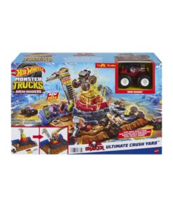 Mattel Hot Wheels Monster Trucks:  Arena Smashers - Ultimate Crush Yard (HNB96)