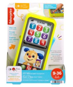 Fisher-Price 2 in 1 Slide to Learn Mobile Phone (Voice Languages EN,GR,TR) (HNL48)