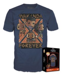 Funko Boxed Tee: Black Panther Wakanda Forever T-Shirt (S)
