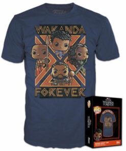 Funko Boxed Tee: Marvel Black Panther Wakanda Forever T-shirt (M)