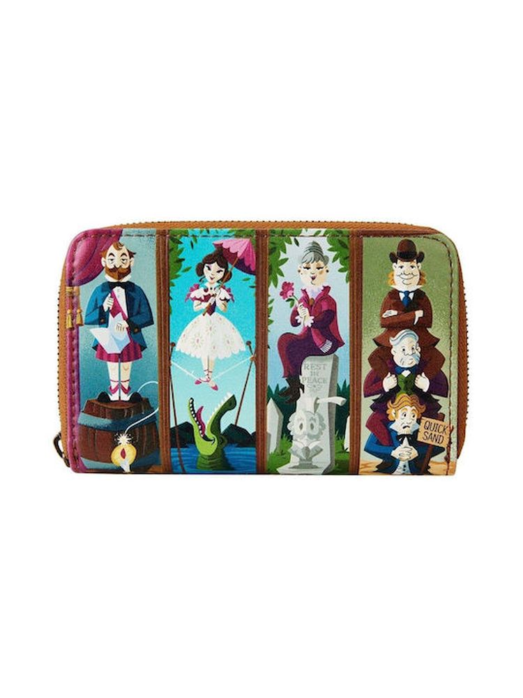 Loungefly Disney: Haunted Mansion - Portraits Zip Around Wallet (WDWA2666)