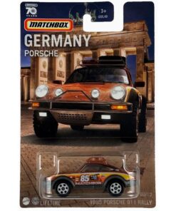 Mattel Matchbox: Best οf Germany - 1985 Porsche 911 Rally (HPC58)
