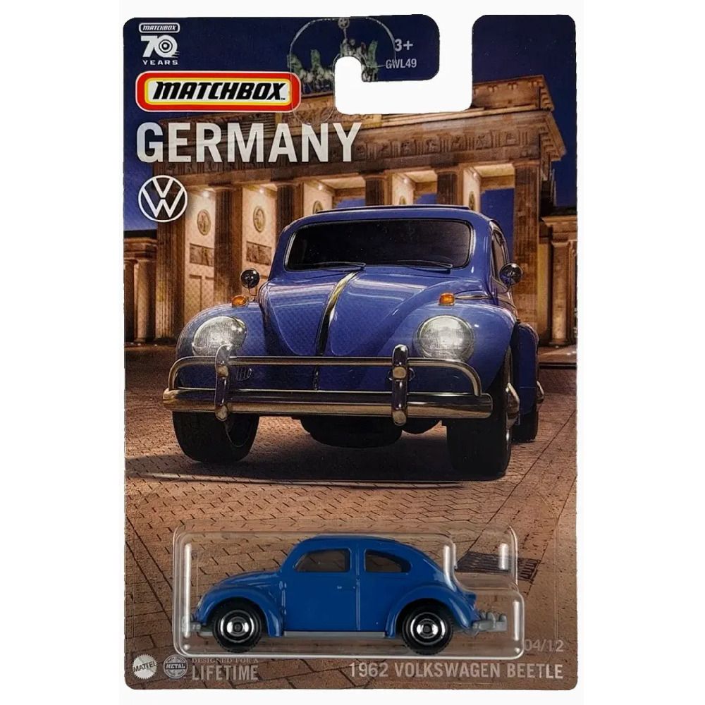 Mattel Matchbox: Best οf Germany - 1962 Volkswagen Beetle (HPC59)