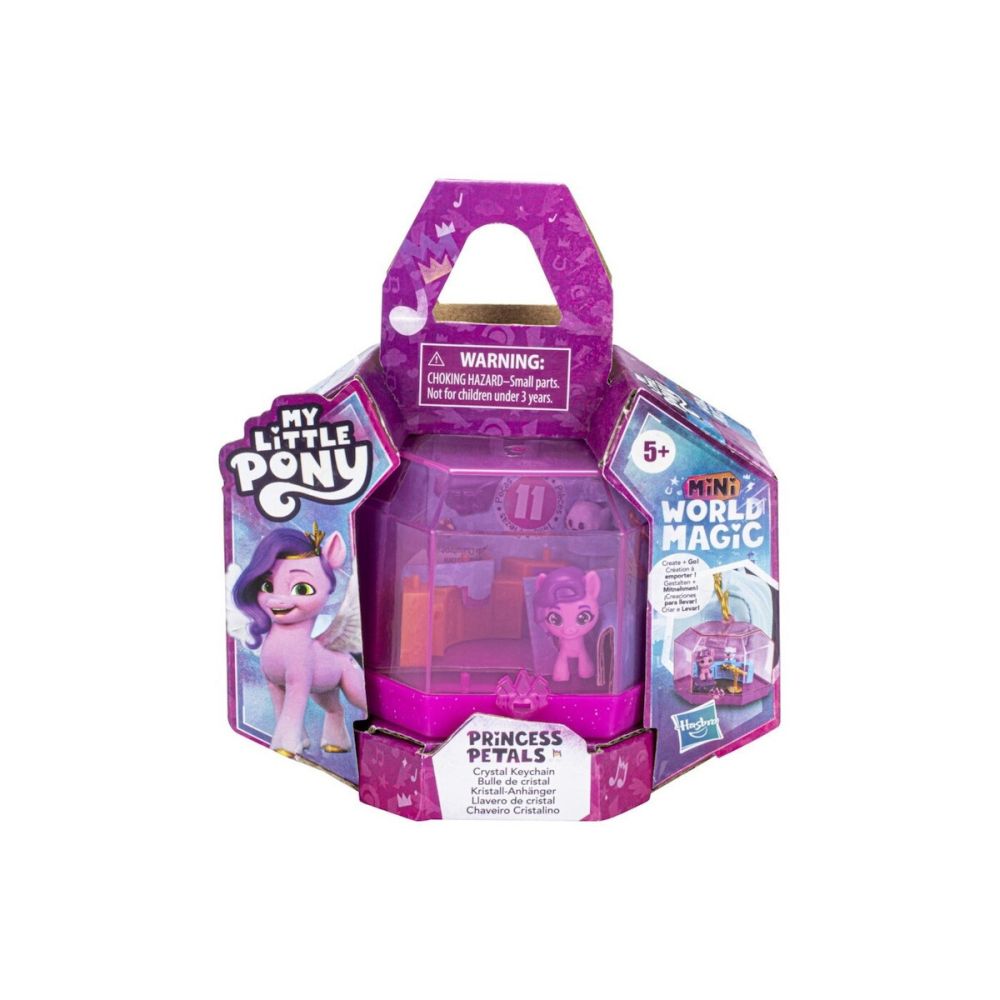 Hasbro My Little Pony: Mini World Magic - Princess Petals Crystal Keychain (F5245)