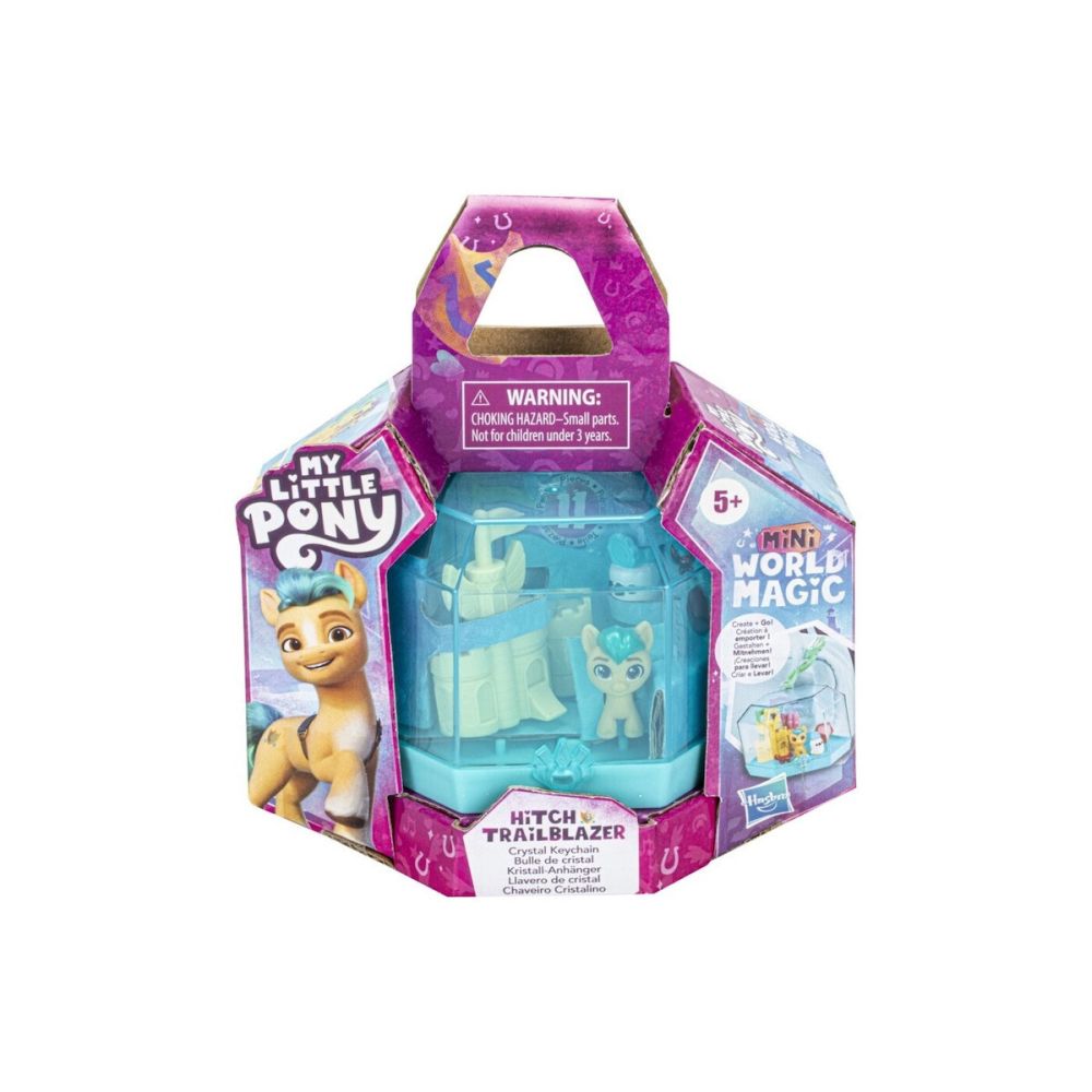 Hasbro My Little Pony: Mini World Magic - Hitch Trailblazer Crystal Keychain (F5242)