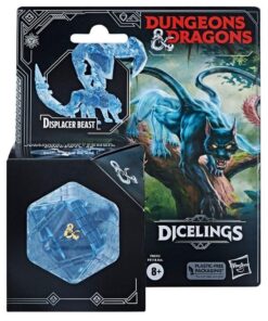 Hasbro Fans - Dungeons  Dragons: Dicelings - Collectible Blue Displacer Beast (Excl.) (F8022)