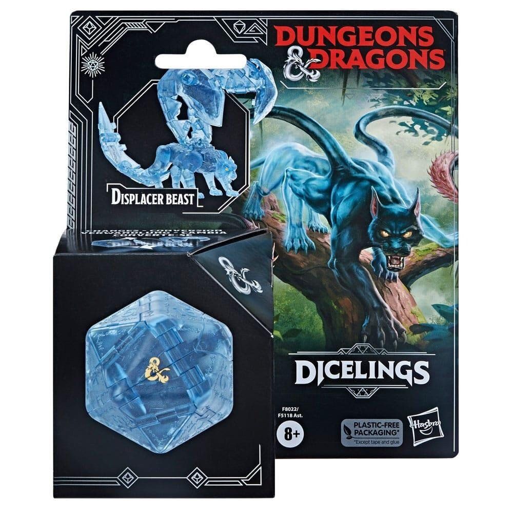 Hasbro Fans - Dungeons Dragons: Dicelings - Collectible Blue Displacer Beast (Excl.) (F8022)