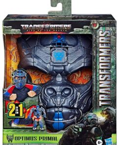 Hasbro Transformers: Rise of the Beasts - Roleplay Converting 2-In-1 Mask Optimus Primal (F4650)