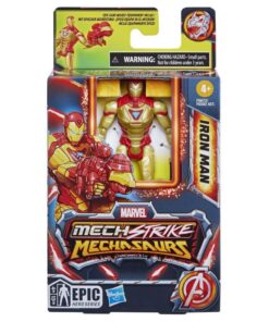 Hasbro Marvel Mech Strike: Mechasaurus - Iron Man (6) Action Figure (F6672)