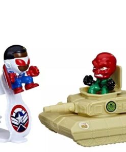 Hasbro Marvel: Stunt Squad - Captain America Vs Red Skull Fantasy Scene (F7064)