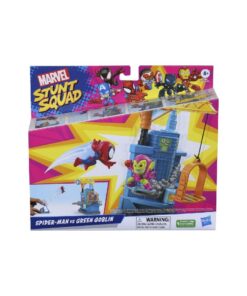 Hasbro Marvel: Stunt Squad - Spider-Man VS Green Goblin Mini Playset (F7062)