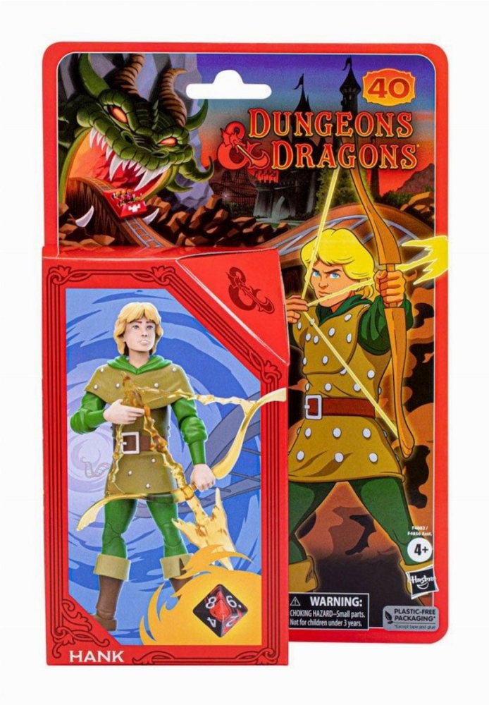 Hasbro Fans - Dungeons Dragons Retro Collection: Hank Action Figure (15cm) (Excl.) (F4882)