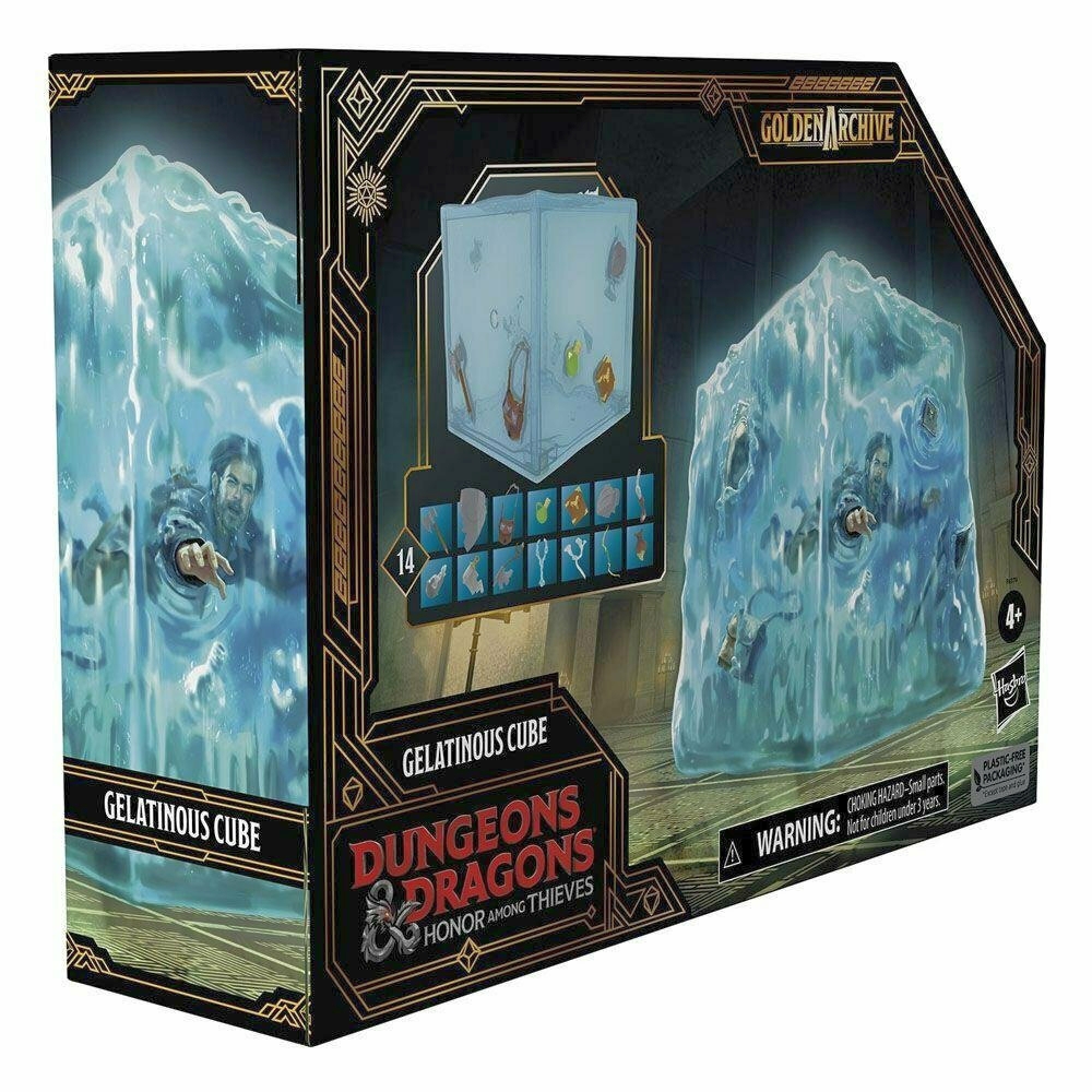 Hasbro Fans - Dungeons Dragons Honor Among Thieves: Golden Archive - Gelatinous Cube Figure (20cm) (F6370)