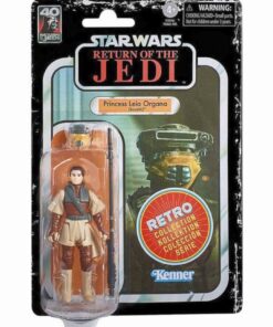 Hasbro Fans - Disney Star Wars: Return of the Jedi Retro Collection - Princess Leia Organa (Boushh) Action Figure (10cm) (F7278)