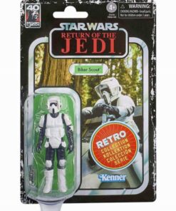 Hasbro Fans - Disney Star Wars: Return of the Jedi Retro Collection - Biker Scout Action Figure (10cm) (F7279)