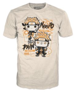 Funko Boxed Tee: Naruto Shippuden - Naruto vs Pain T-Shirt (M)