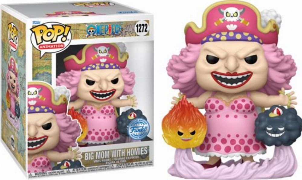 Funko Pop Super Animation: One Piece - Big Mom with Homies (Special Edition) #1272 Vinyl Figure (6)