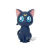 Banpresto Sofvimates: Pretty Guardian Sailor Moon Cosmos The Movie - Luna Figure (15cm) (88173)