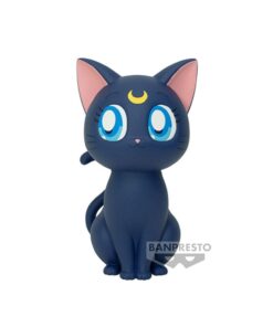 Banpresto Sofvimates: Pretty Guardian Sailor Moon Cosmos The Movie - Luna Figure (15cm) (88173)
