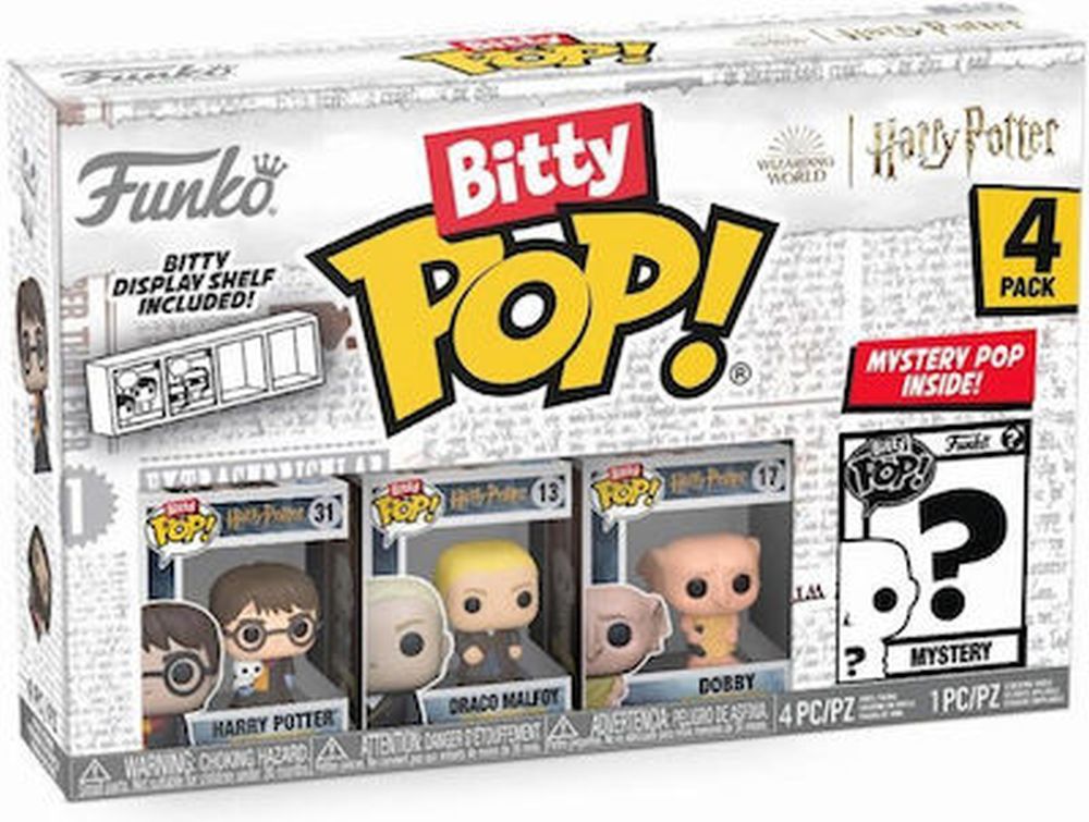 Funko Bitty Pop! 4-Pack: Harry Potter - Harry Potter Vinyl Figures