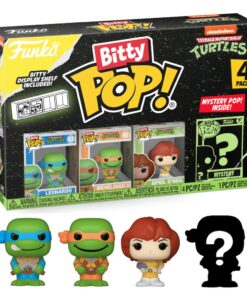 Funko Bitty Pop! 4-Pack: Teenage Mutant Ninja Turtles - Leonardo Vinyl Figures