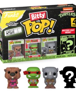 Funko Bitty Pop! 4-Pack: Teenage Mutant Ninja Turtles - Splinter Vinyl Figures