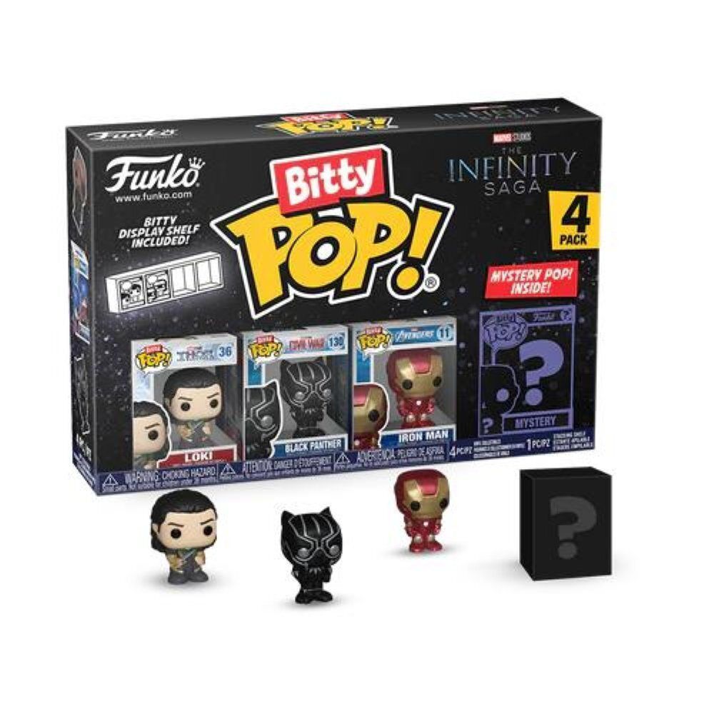 Funko Bitty Pop! 4-Pack: Marvel The Infinity Saga - Loki Vinyl Figures