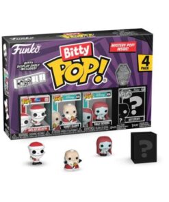 Funko Bitty Pop! 4-Pack: Disney The Nightmare Before Christmas 30th - Santa Jack Skellington Vinyl Figures