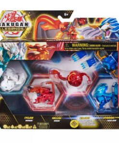 Spin Master Bakugan: Legends Collection Pack - Nova + Ultra + Geogan + Bakugan - Cycloid/Arcleon/Nillious/Hydorous Ultra (20140063)