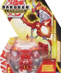 Spin Master Bakugan Legends: Nova Bakugan - Dragonoid (Red) (20139533)