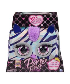 Spin Master Purse Pets: Metallic Magic Zebra - Rebel Stripez (6066464)
