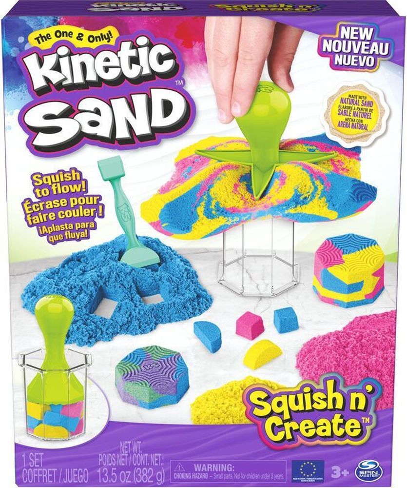 Spin Master Kinetic Sand: Squish n Create (6065527)