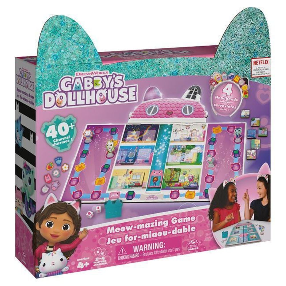 Spin Master Gabbys Dollhouse: Meow-Mazing Game - Board Game (6065769)