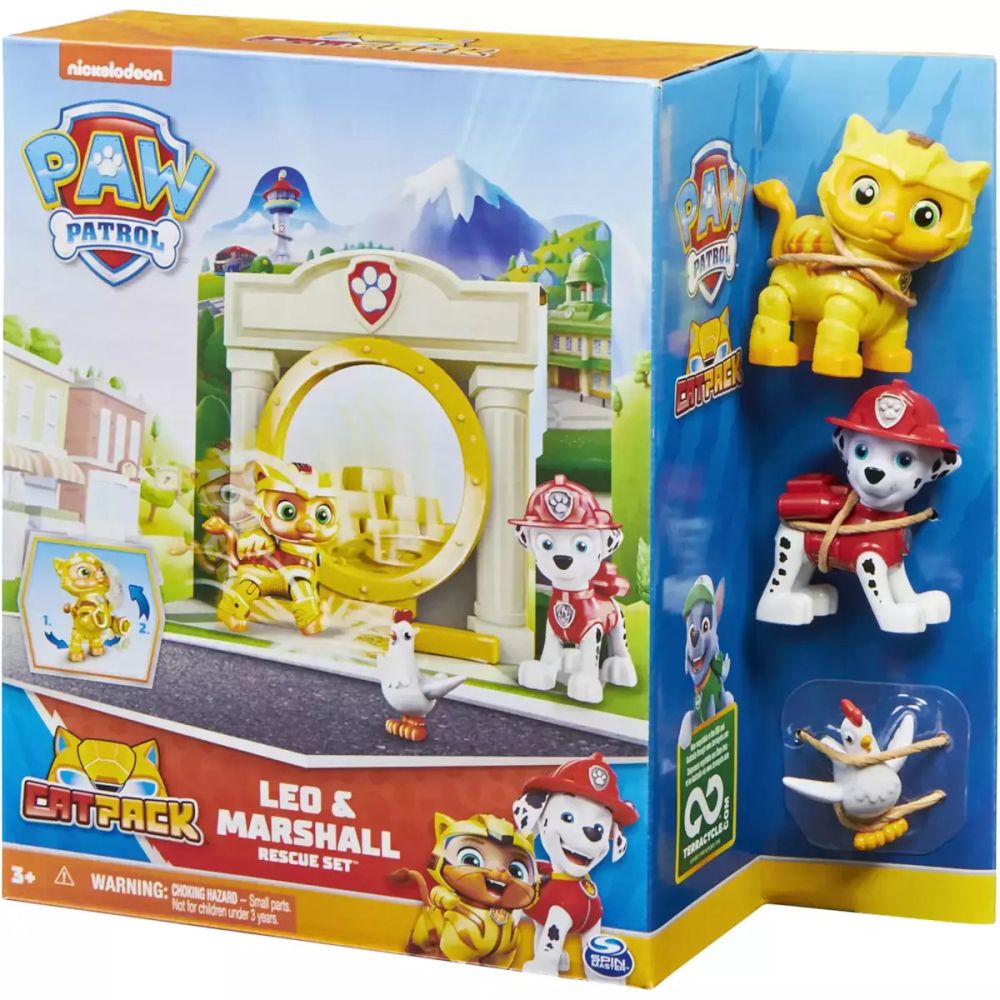 Spin Master Paw Patrol: Cat Pack - Leo Marshall Rescue Set (20139272)