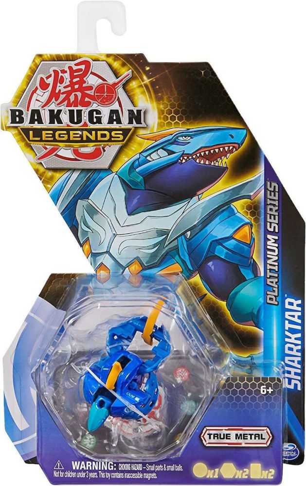 Spin Master Bakugan Legends: Platinum Series - Sharktar (20140303)