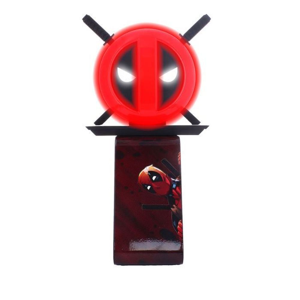 EXG Ikons by Cable Guys: Marvel Deadpool Ikon - Light-Up Phone Controller Charging Stand (CGIKMR400478)