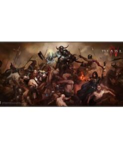 Blizzard Diablo IV - Heroes Mousepad (XL) (900x420x4mm) (FBLMPD4HEROES21XL)