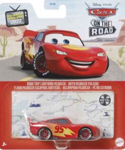 Mattel Disney Pixar: Cars On The Road - Road Trip Lighting McQueen (HKY34)