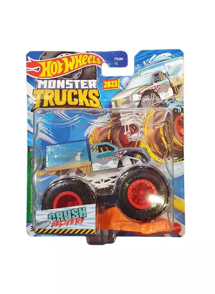 Mattel Hot Wheels Monster Trucks - Crush Delivery Die-Cast Vehicle (HKM42)