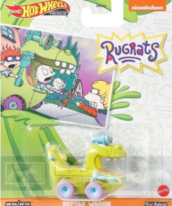 Mattel Hot Wheels Premium: Rugrats - Reptar Wagon Metal Vehicle (GRL61)